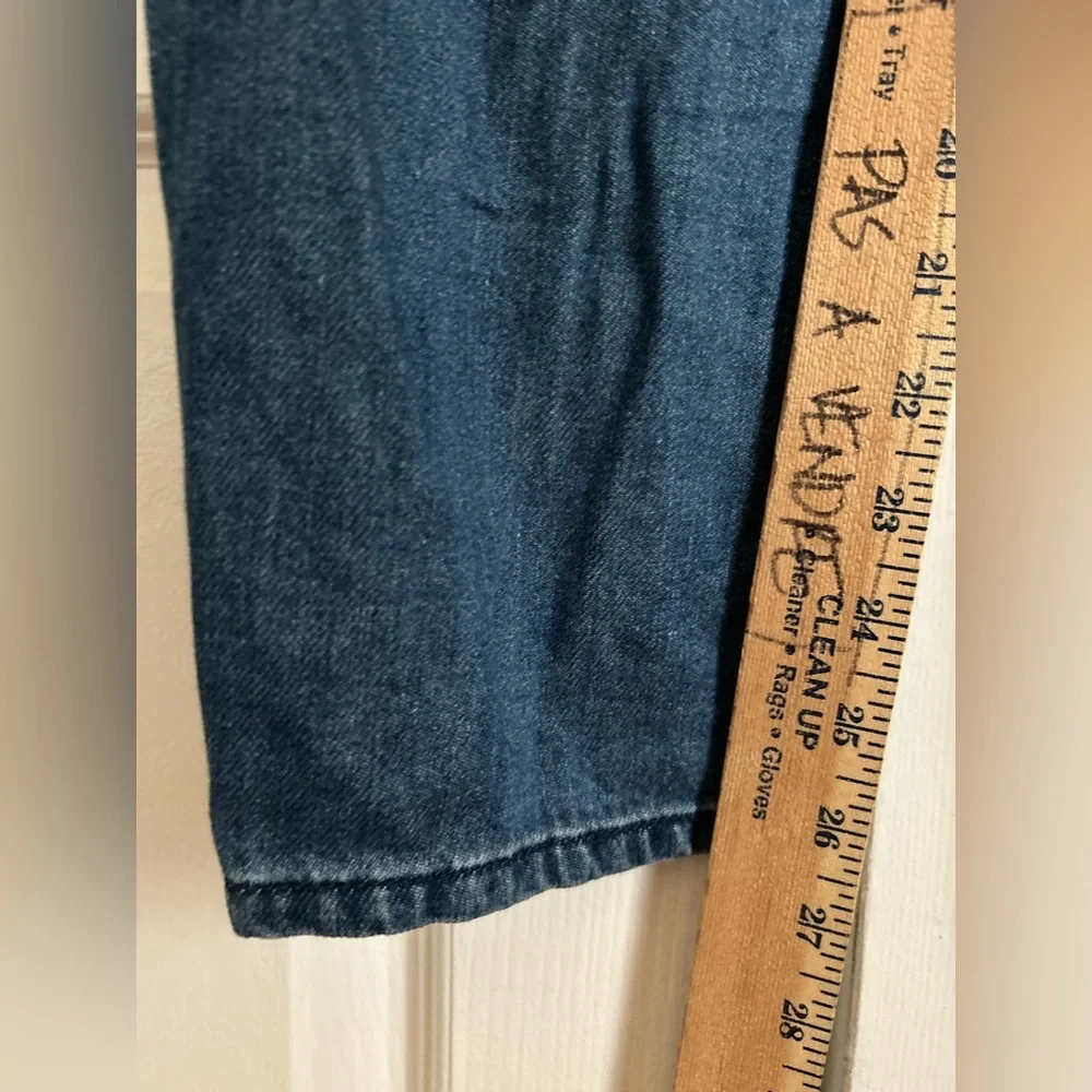✌️4 for $20✌️ Frank & Oak Linda balloon in dark wash - Picture 6 of 10